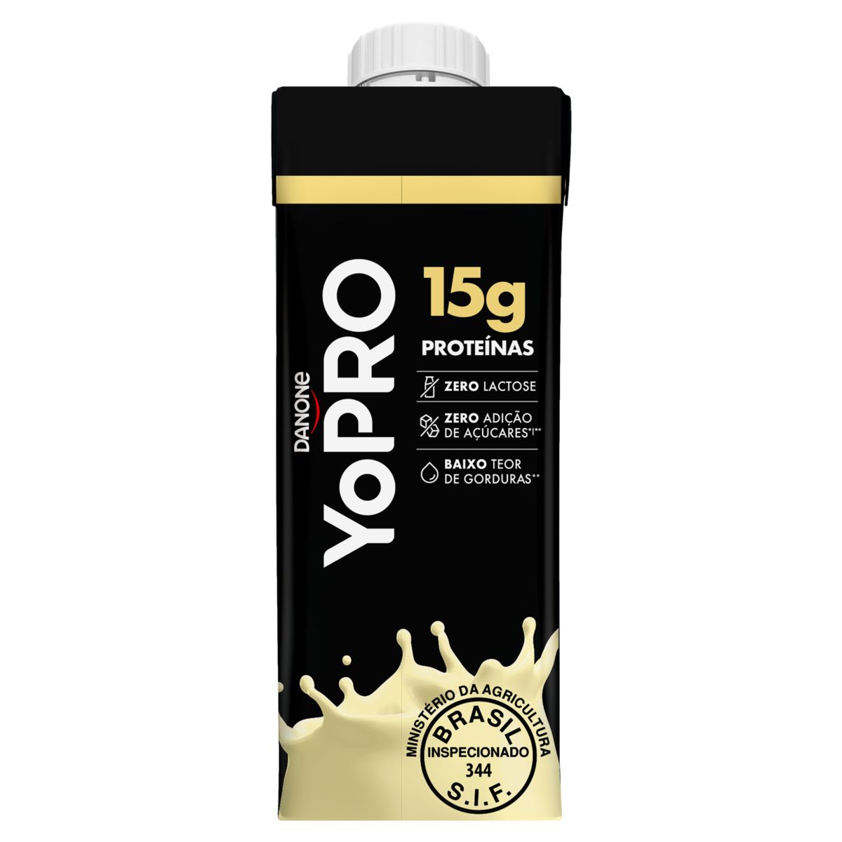 Bebida Láctea Yopro Baunilha Zero Lactose 250ml