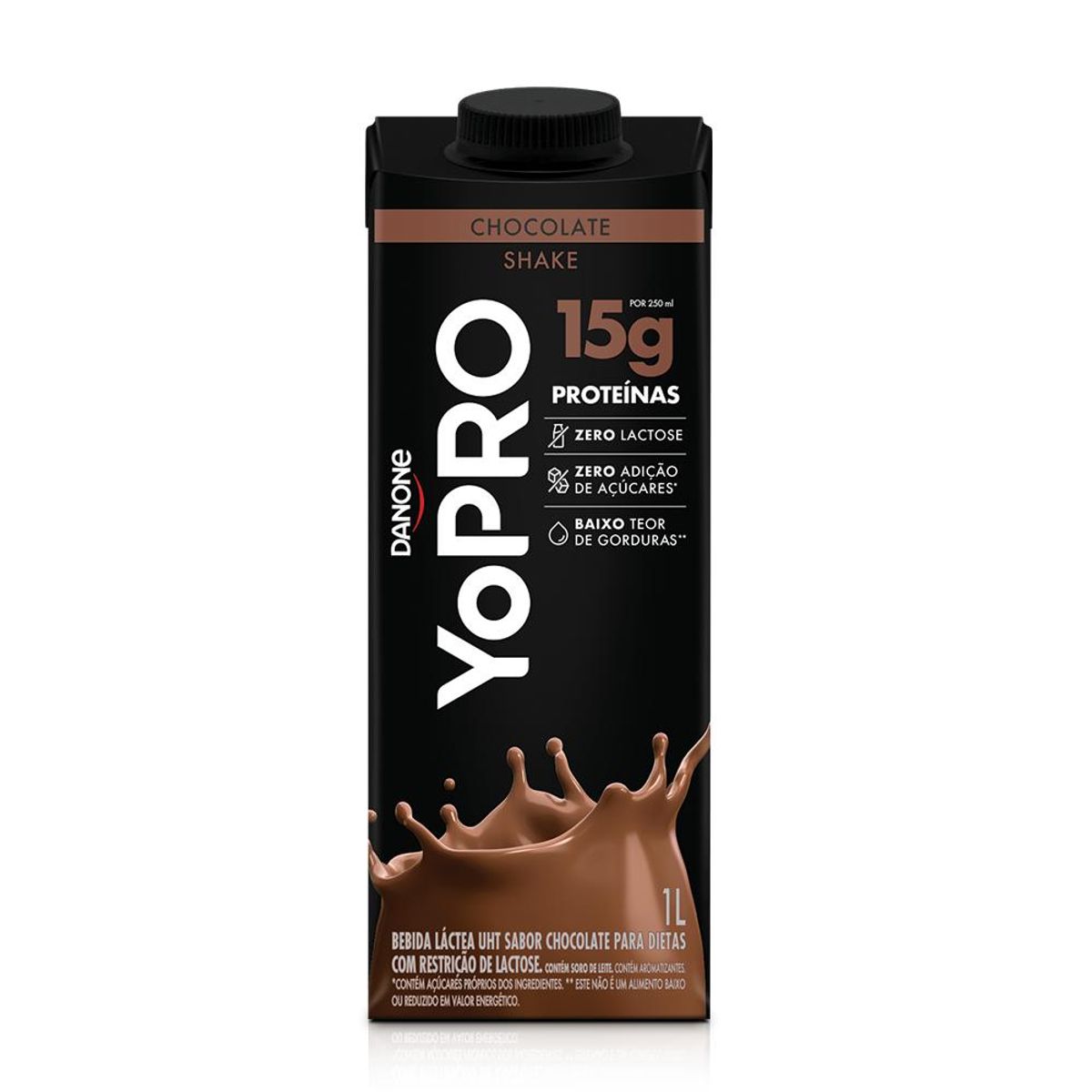 Bebida Láctea Yopro Chocolate Caixa 1l