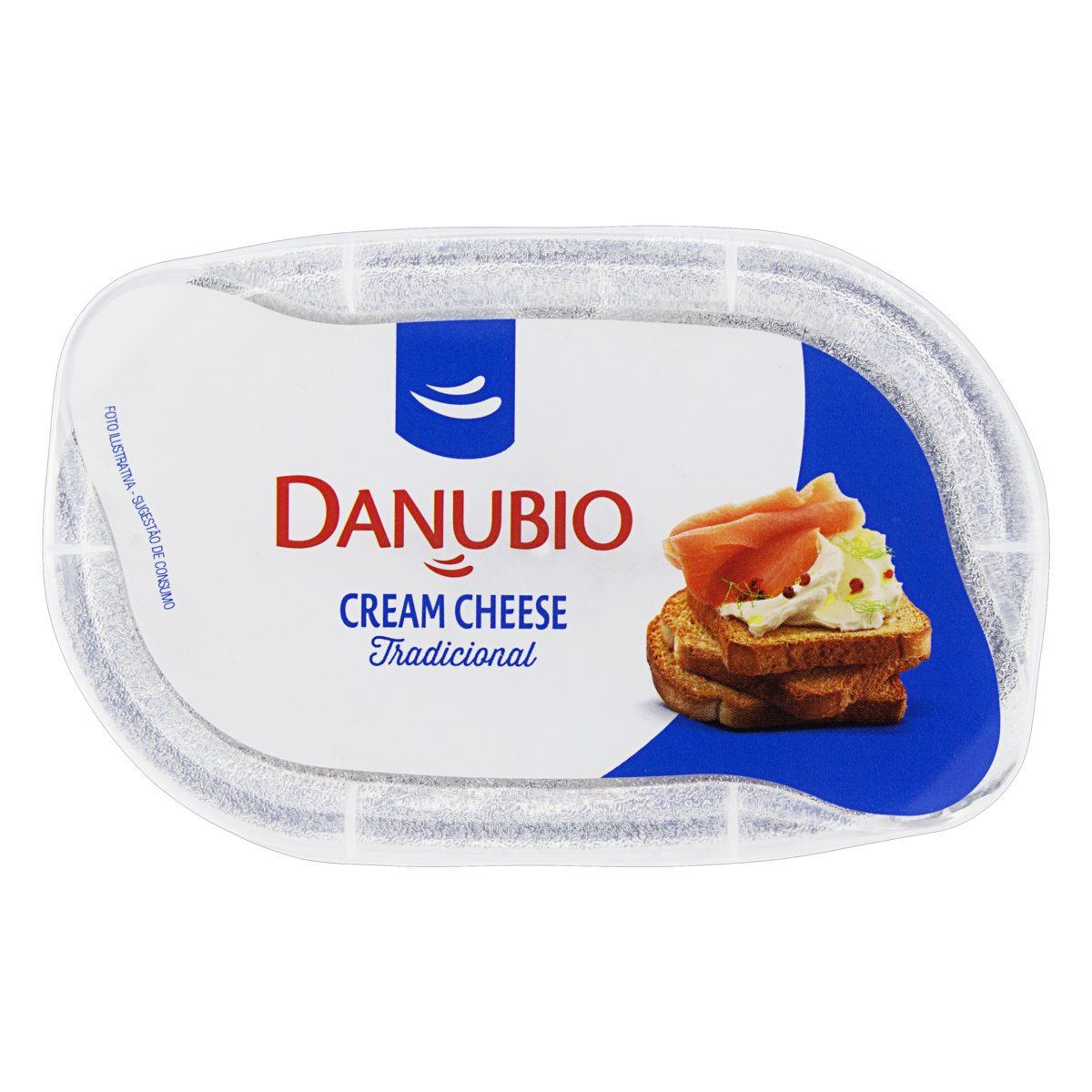 Cream Cheese Tradicional Danubio Pote 150g image number 2