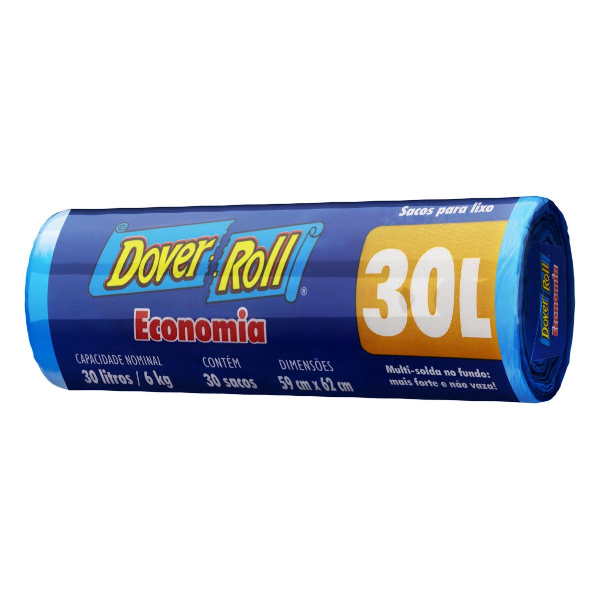 Saco para Lixo Dover Roll 30L Economia 30 Unidades image number 2