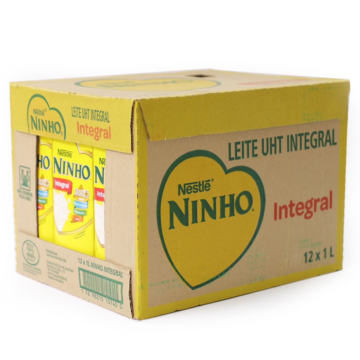 Leite Ninho UHT Integral 1l (Pack com 12 und) image number 1
