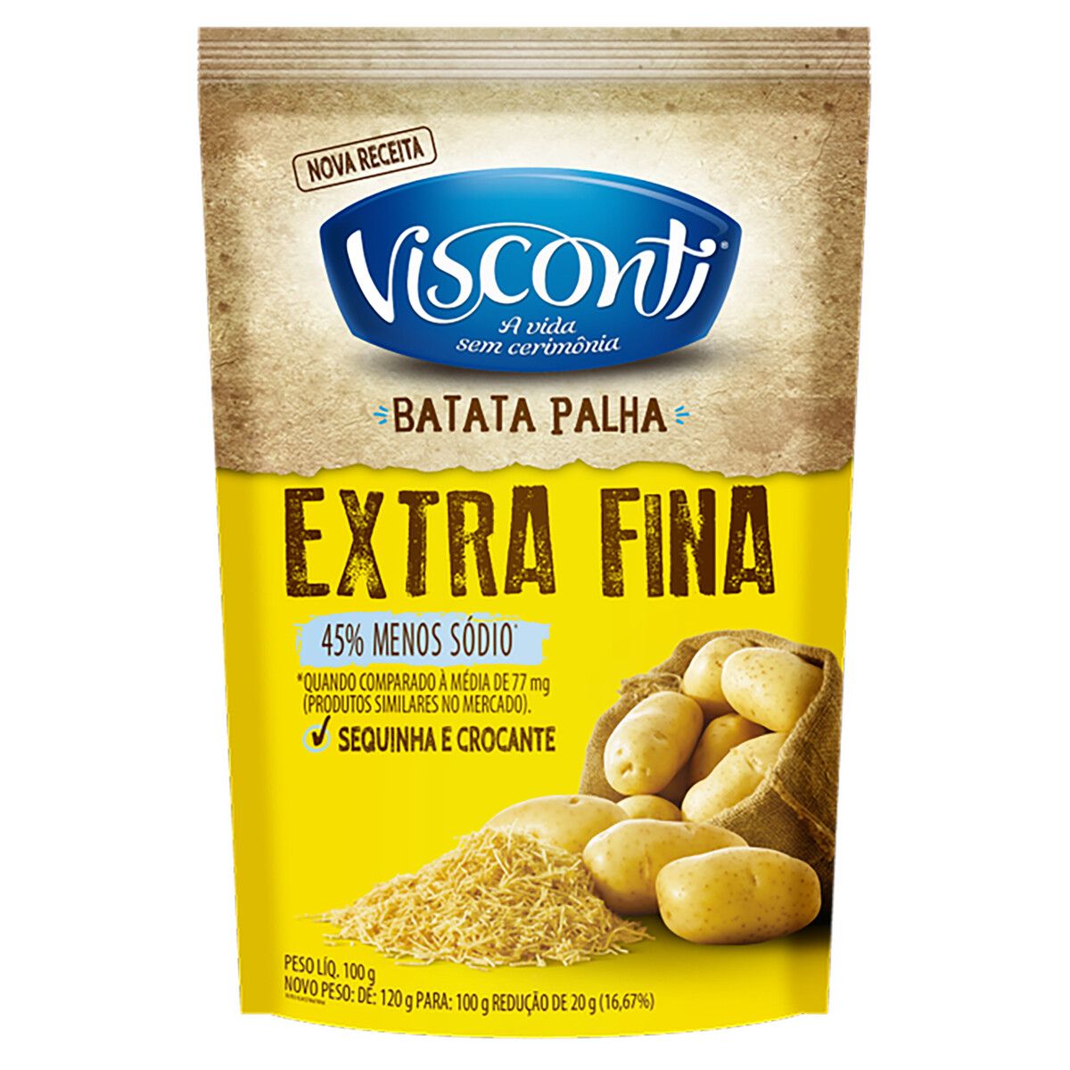 Batata Palha Visconti Extrafina 100g