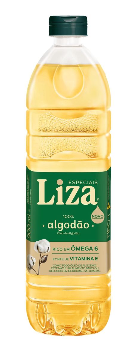 Óleo de Algodão Liza PET 900ml image number 0