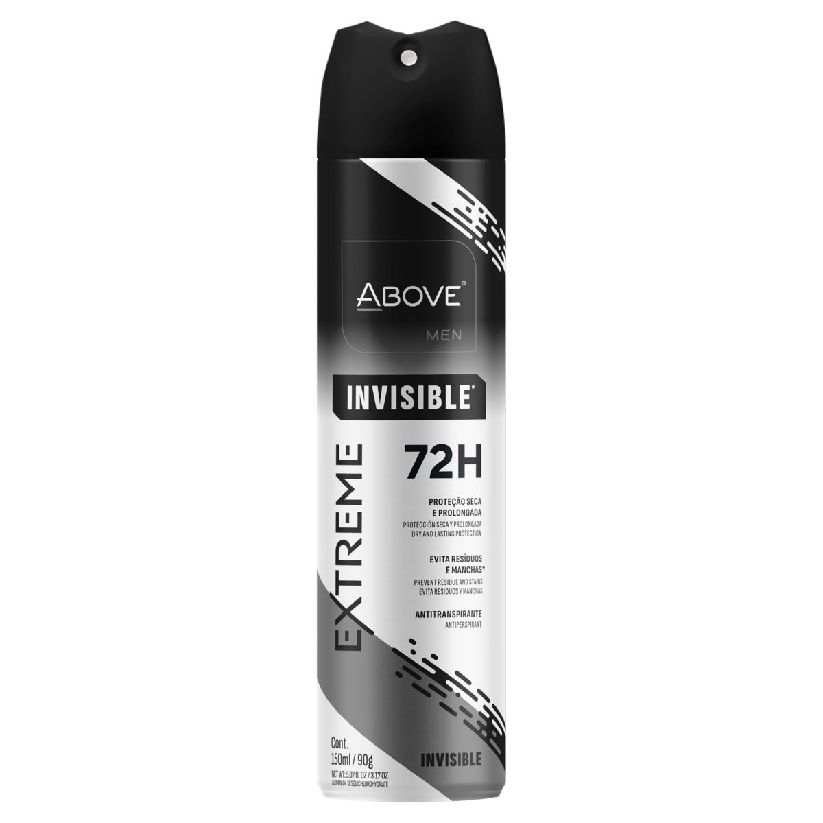 Desodorante Aerossol Above Invisible 150ml