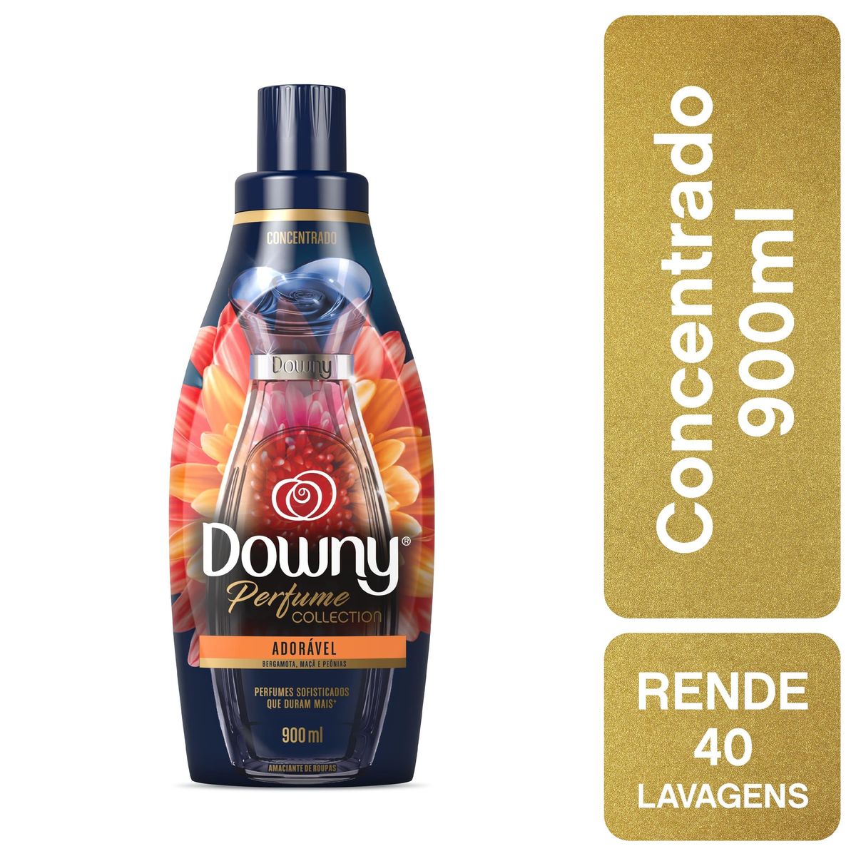 Amaciante Conc. Downy Perfume Collection Adorável 900ml image number 1