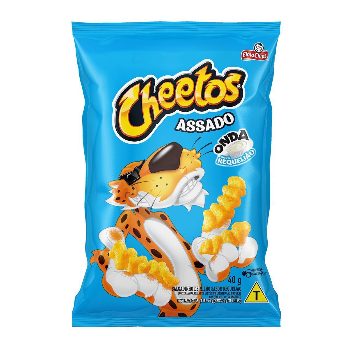 Salgadinho Cheetos Onda Requeijão Pacote 40g