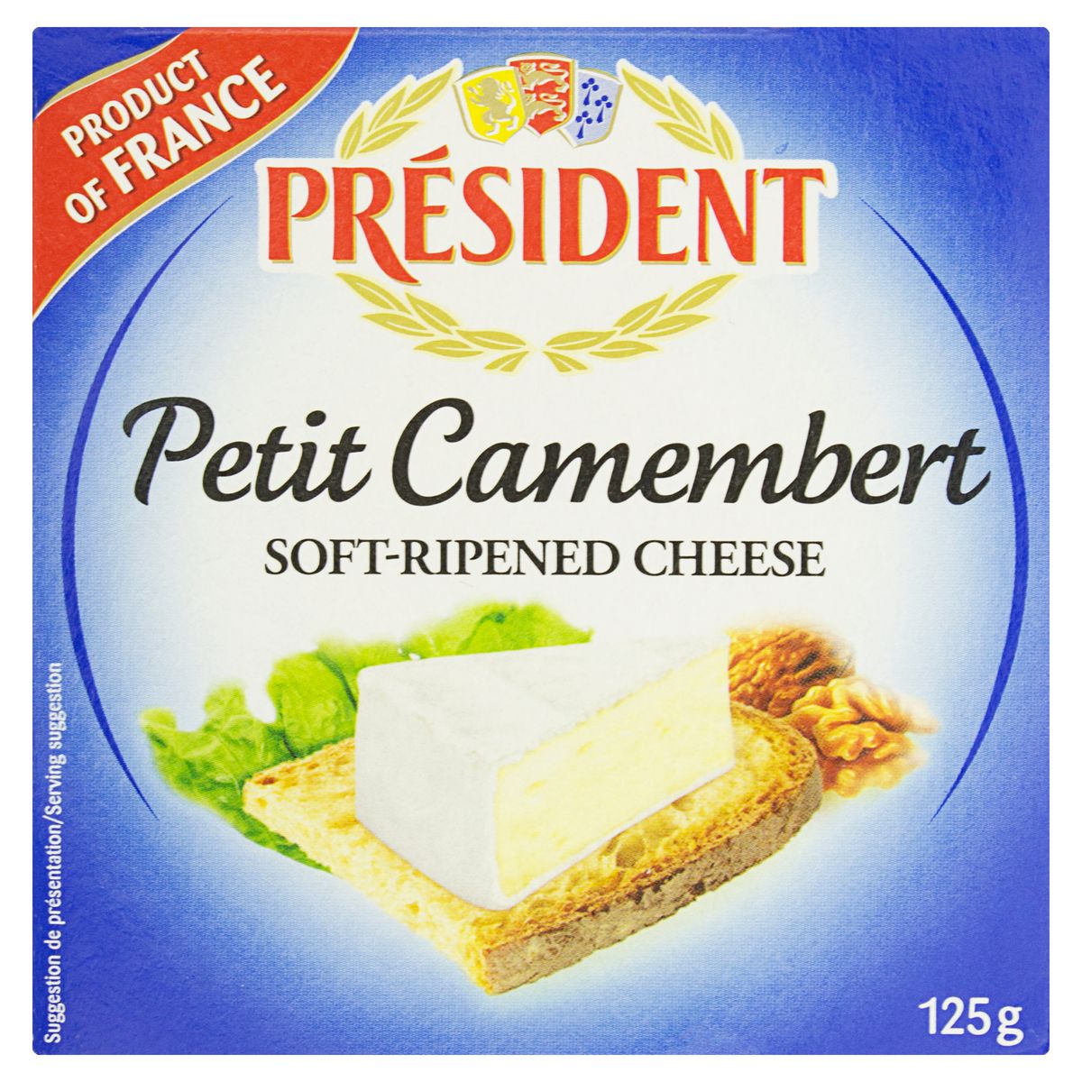 Queijo Camembert Président 125g
