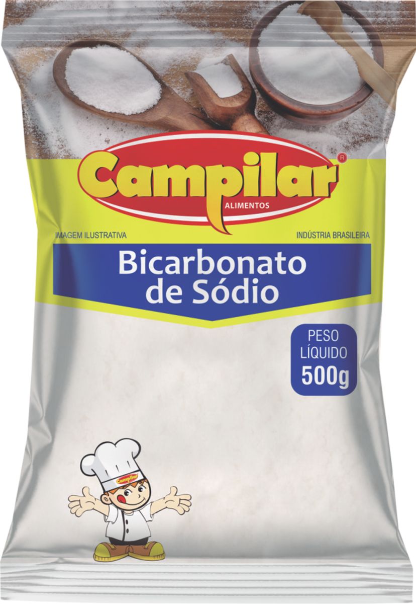 Bicarbonato de Sódio Campilar 500g image number 0