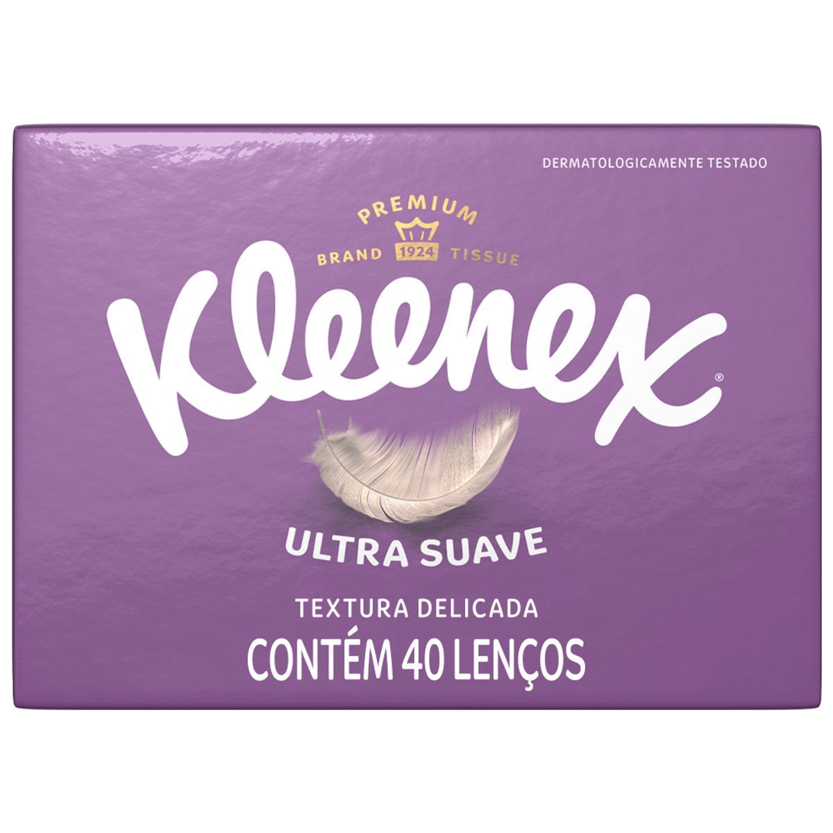 Lenços Kleenex Ultra Suave 40 Unidades
