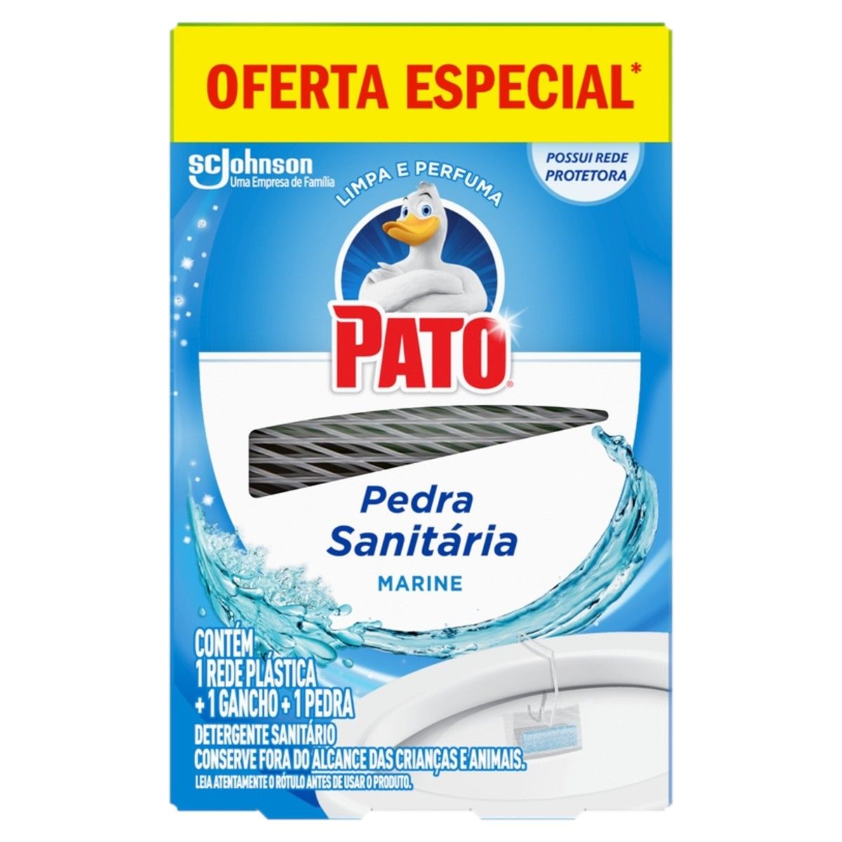 Detergente Sanitário Pedra Pato Marine Oferta Especial