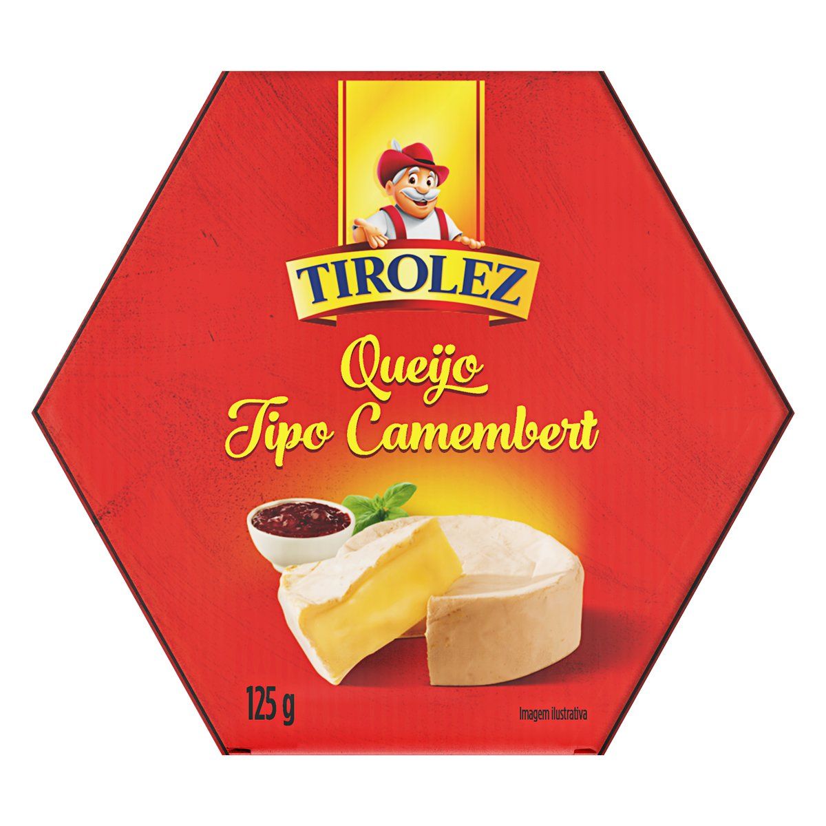 Queijo Camembert Tirolez 125g image number 1