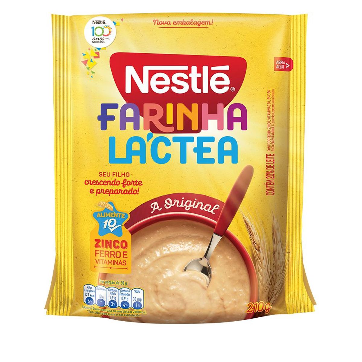Farinha Láctea Nestlé Original 210g