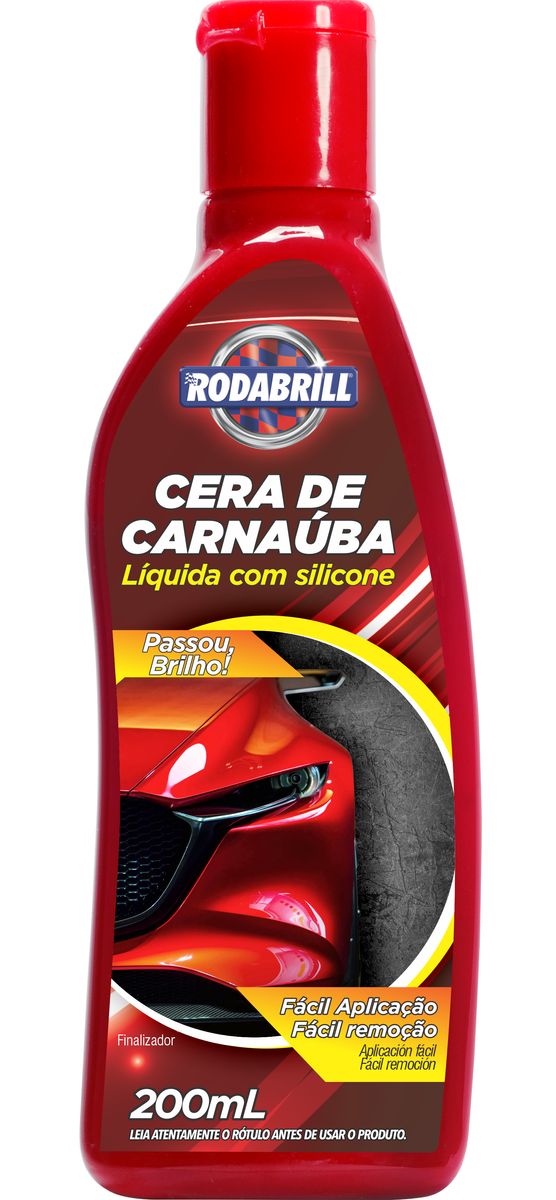 Cera Líquida Rodabrill Carnaúba com Silicone 200ml