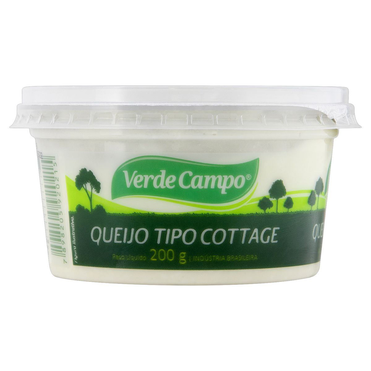 Queijo Cottage Verde Campo Pote 200g image number 4