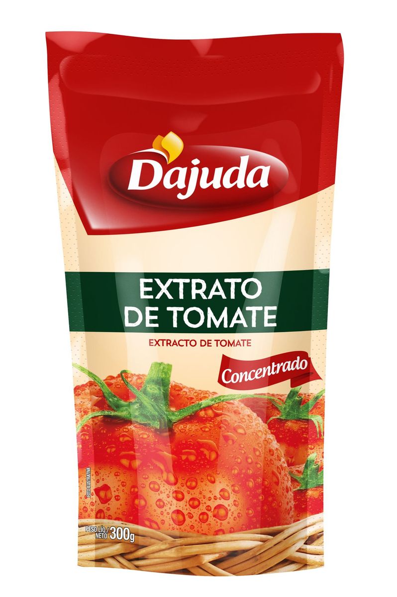 Extrato de Tomate Concentrado Dajuda Sachê 300g