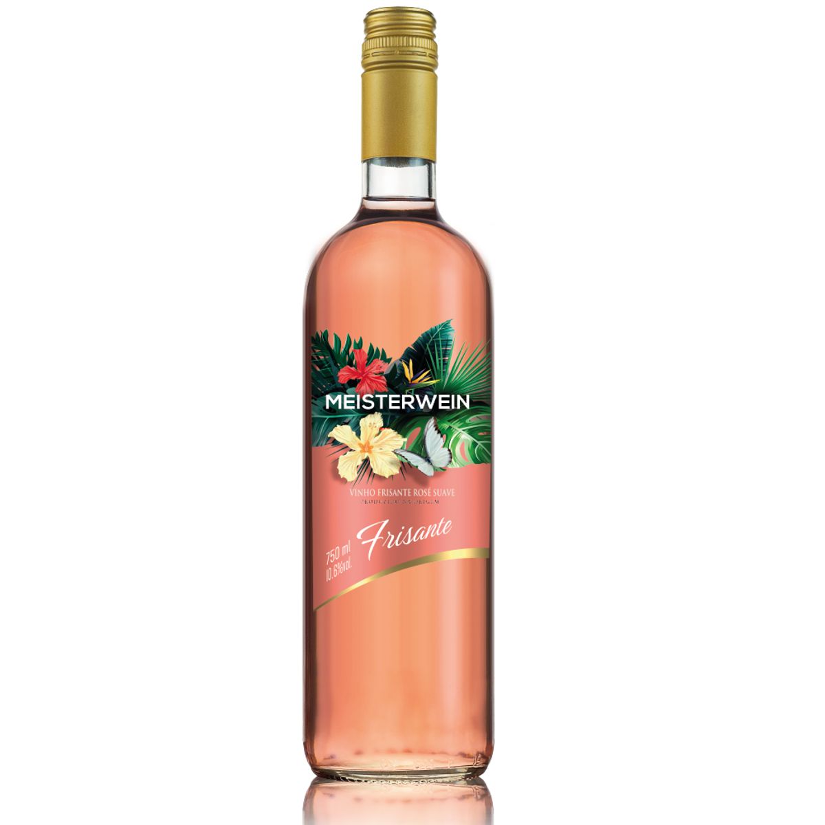 Vinho Frisante Rosé Suave Meisterwein Garrafa 750ml