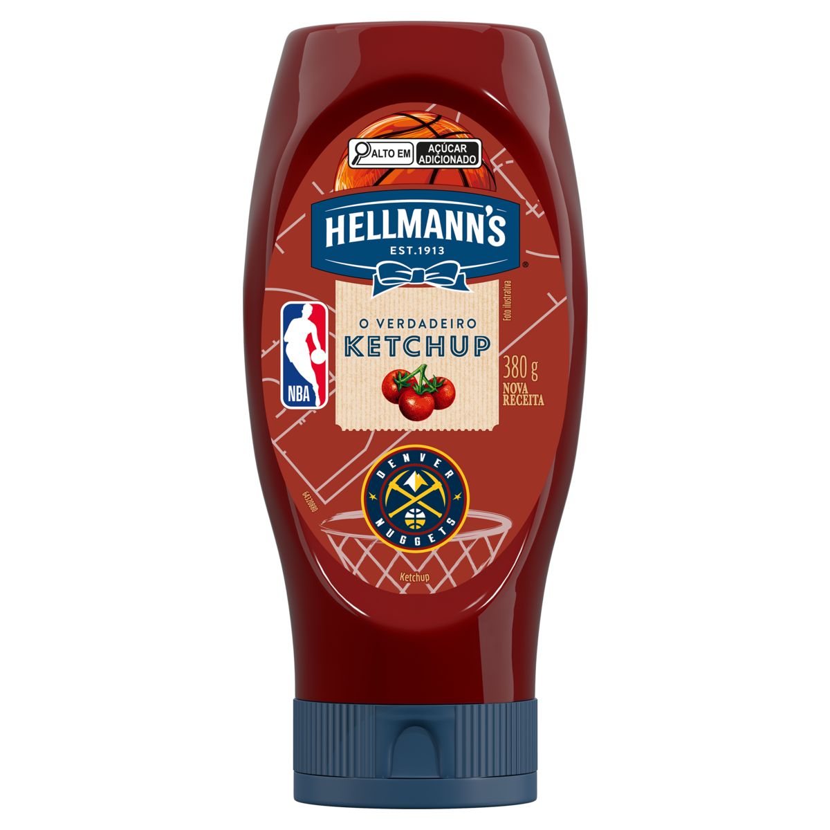 Ketchup Hellmann's Squeeze 380g image number 0
