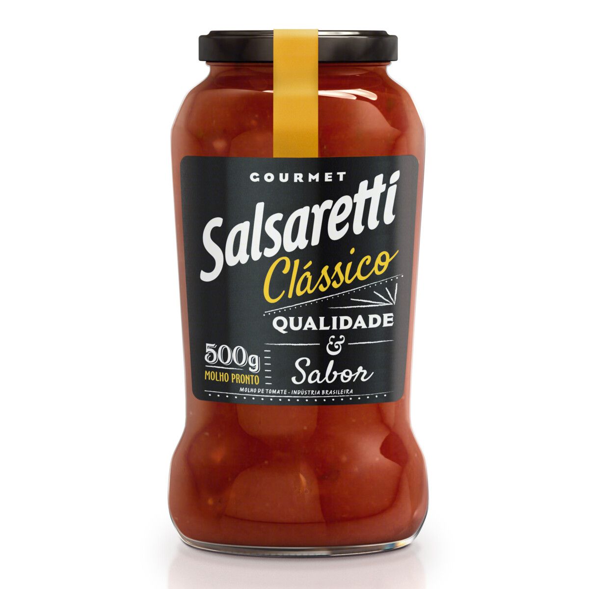 Molho de Tomate Clássico Salsaretti Gourmet Vidro 500g