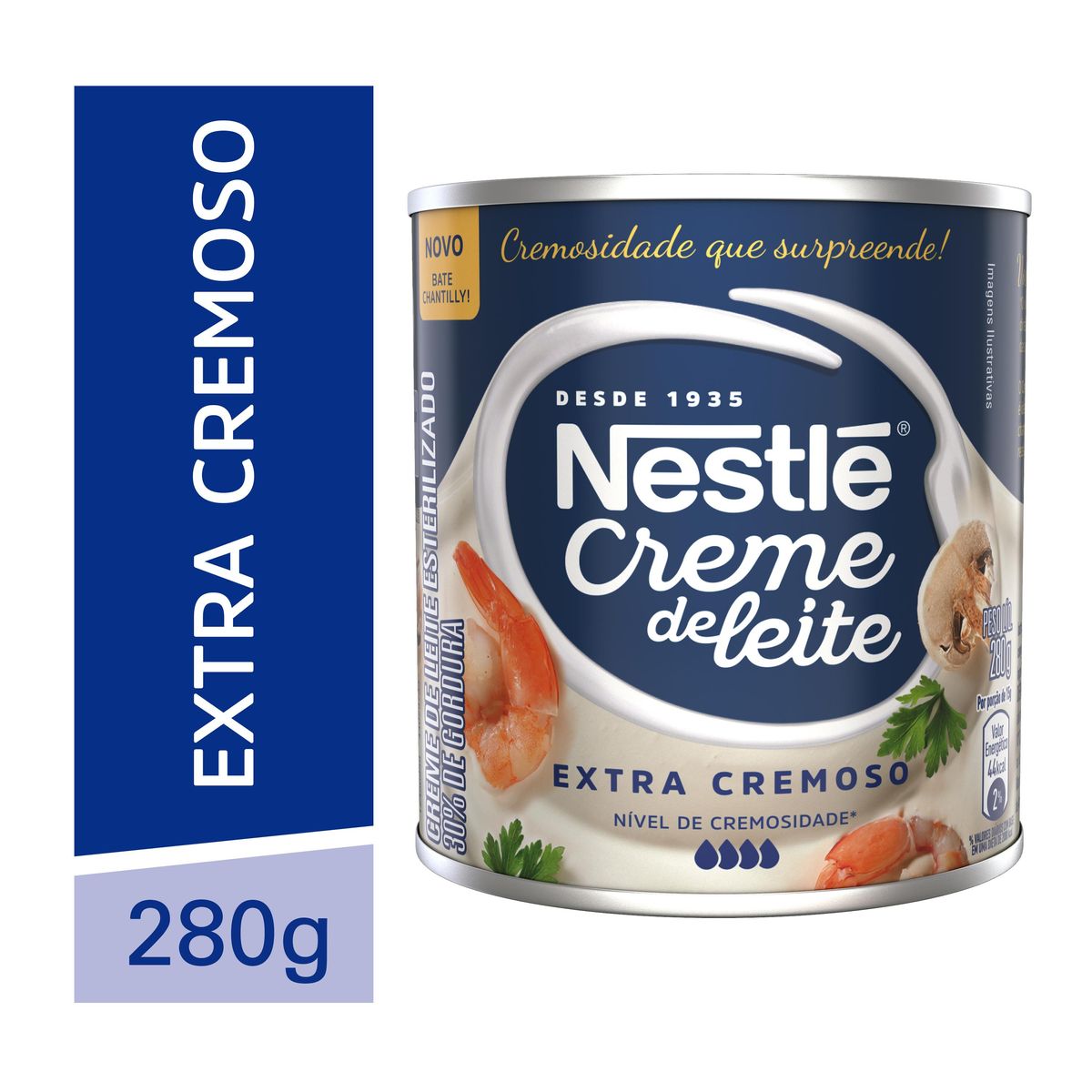Creme de Leite Nestlé Extra Cremoso Lata 280g image number 1