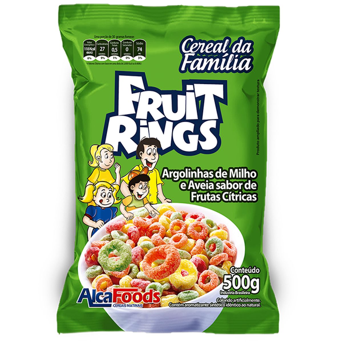 Cereal Fruit Rings Familia 500g