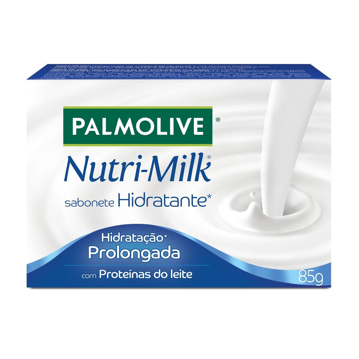 Sabonete Barra Palmolive Nutri-Milk Hidratação Prolongada 85g
