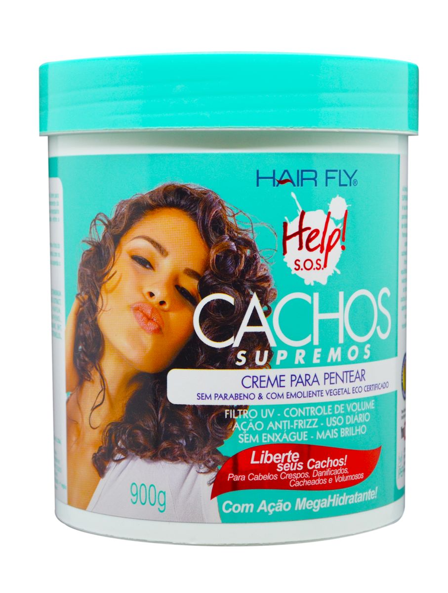 Creme para Pentear Hair Fly Cachos Supremos 900g image number 0