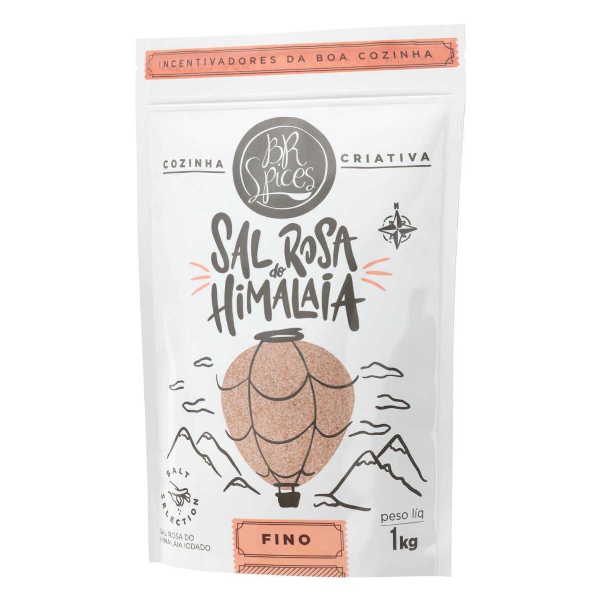 Sal Rosa do Himalaia Fino BR Spices Pouch 1kg image number 2