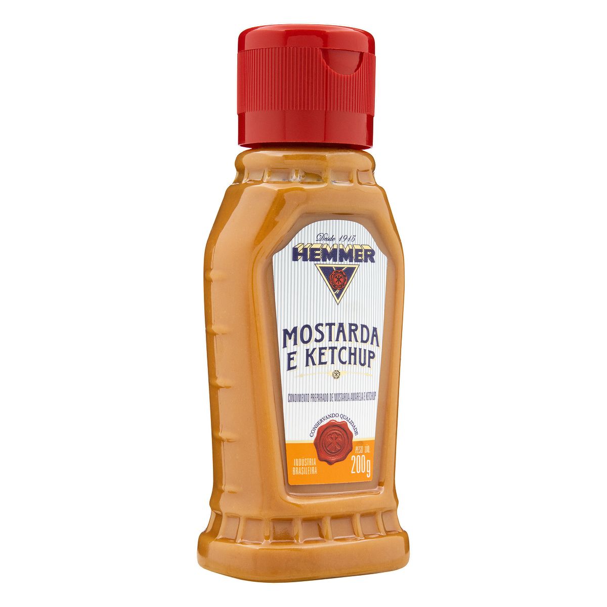 Condimento Preparado Mostarda e Ketchup Hemmer Squeeze 200g image number 3