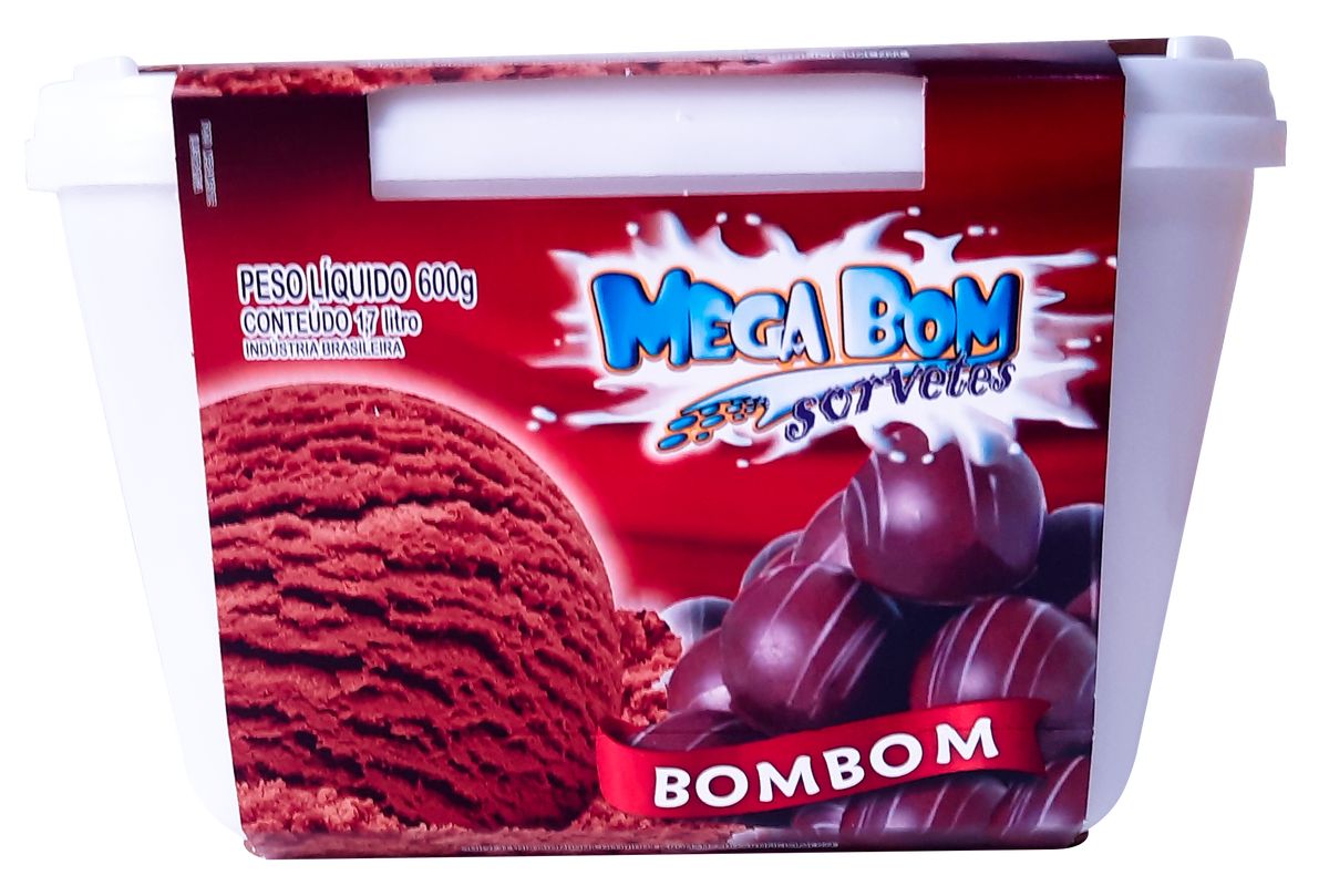 Sorvete Bombom Mega Bom 1,7L image number 0