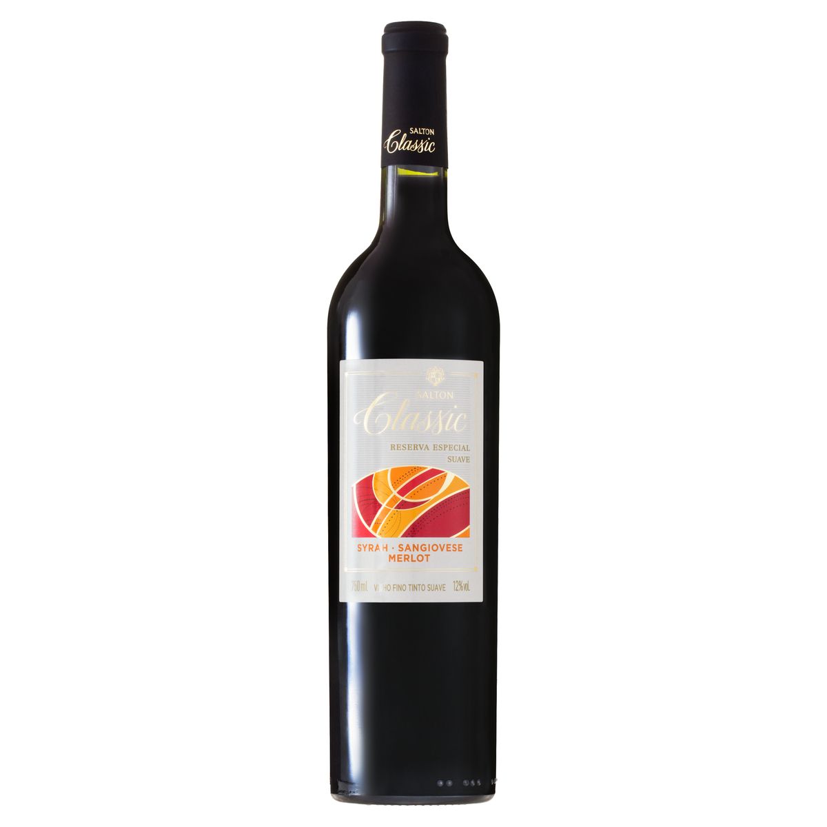 Vinho Argentino Tinto Suave Reserva Especial Salton Classic Syrah Sangiovese Merlot Mendoza Garrafa 750ml image number 0