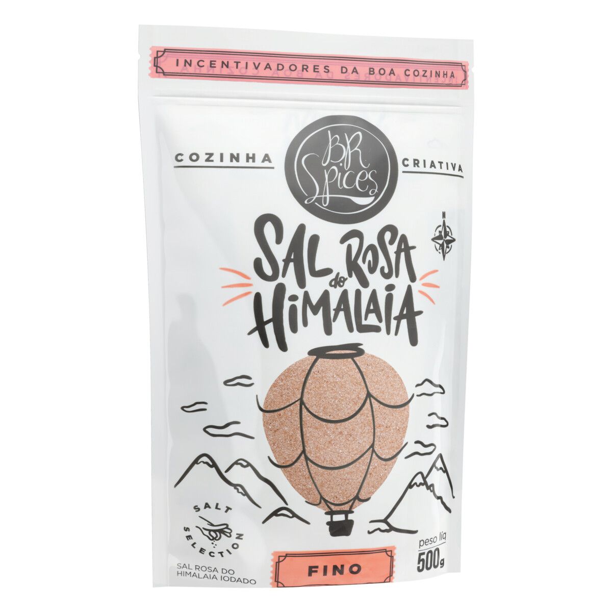 Sal Rosa do Himalaia Fino BR Spices Pouch 500g image number 3