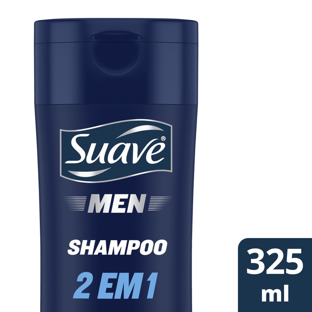 Shampoo 2 em 1 Suave Men Frasco 325ml image number 1