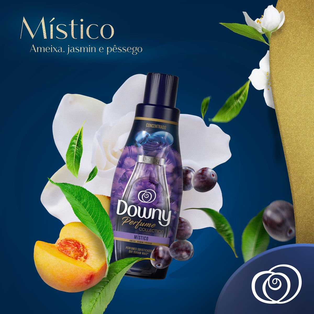 Amaciante Conc. Downy Perfume Collection Místico 450ml image number 6