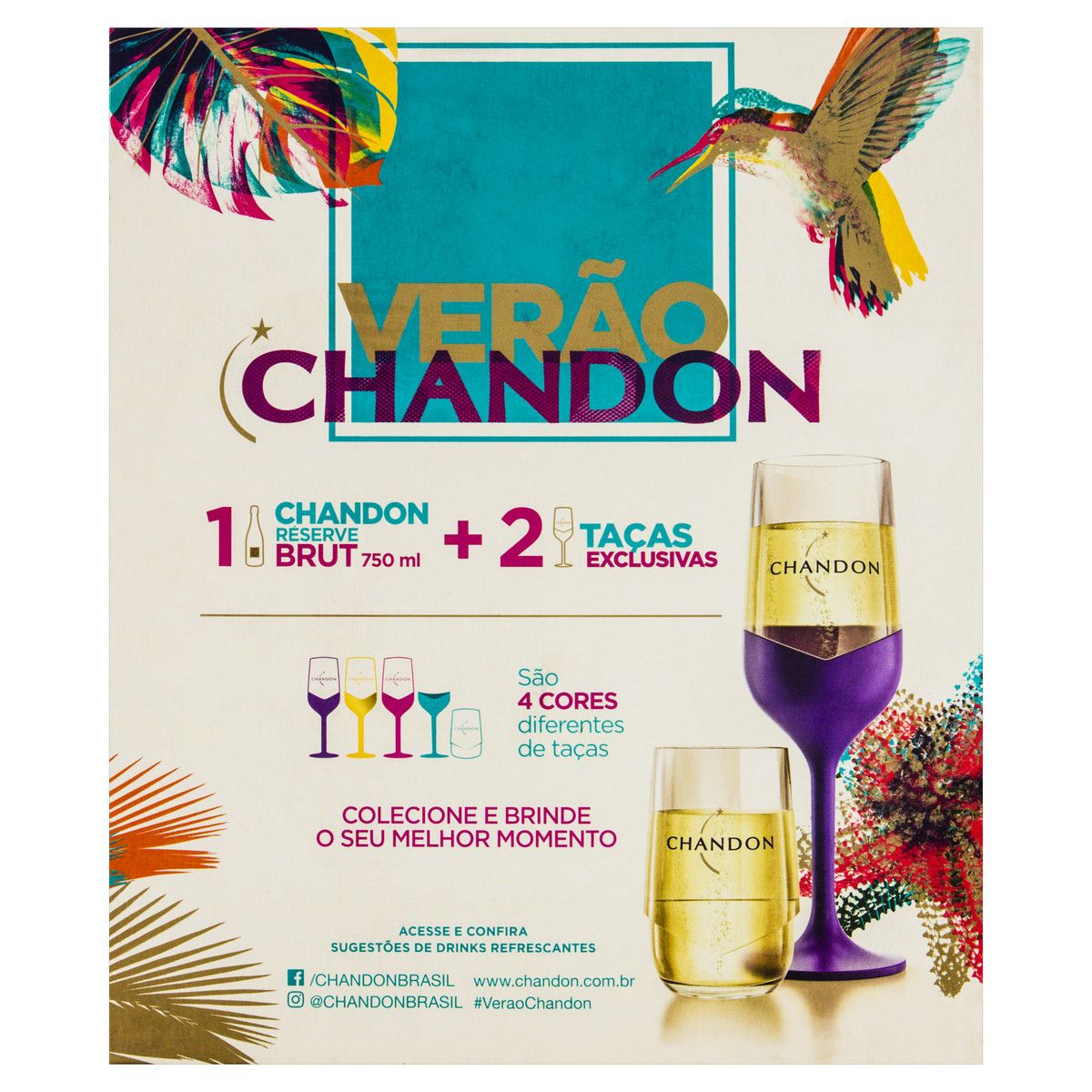 Espumante Branco Brut Chandon Chardonnay Pinot Noir Garrafa 750ml image number 1