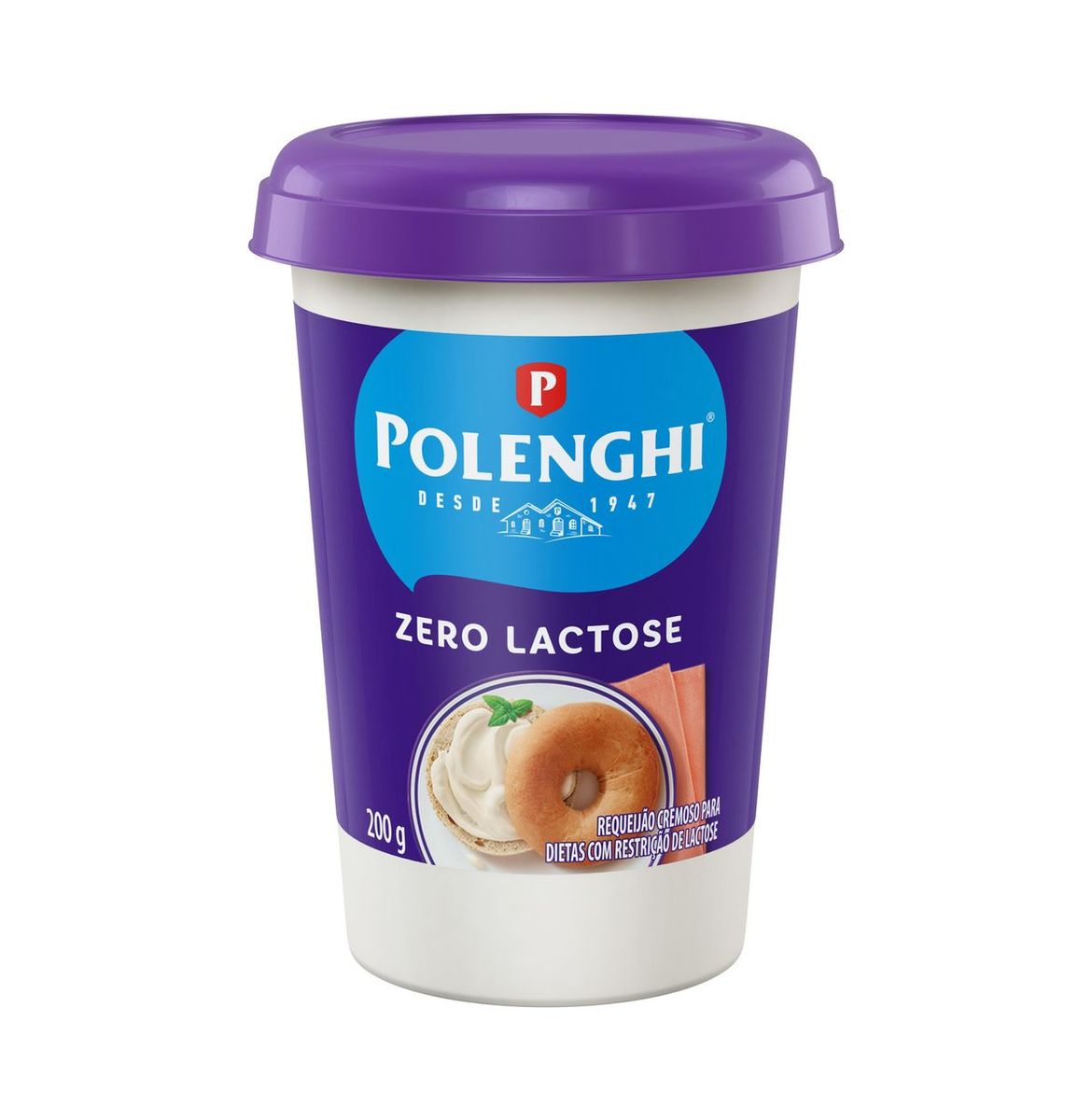 Requeijão Zero Lactose Polenghi 200g
