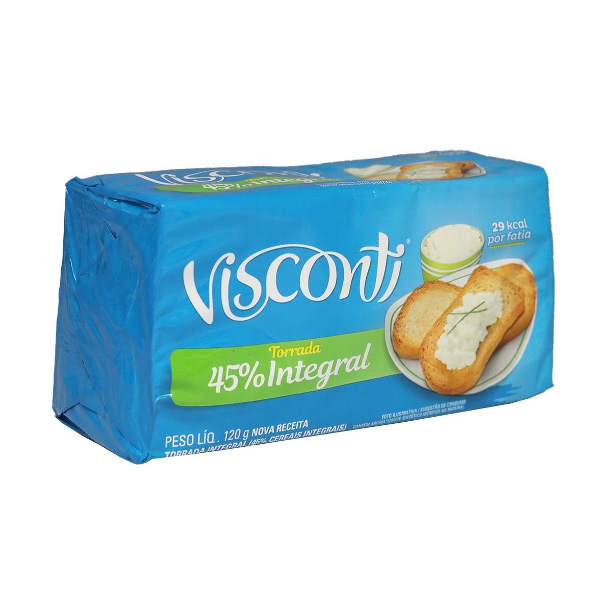 Torrada Visconti 45% Integral 120g