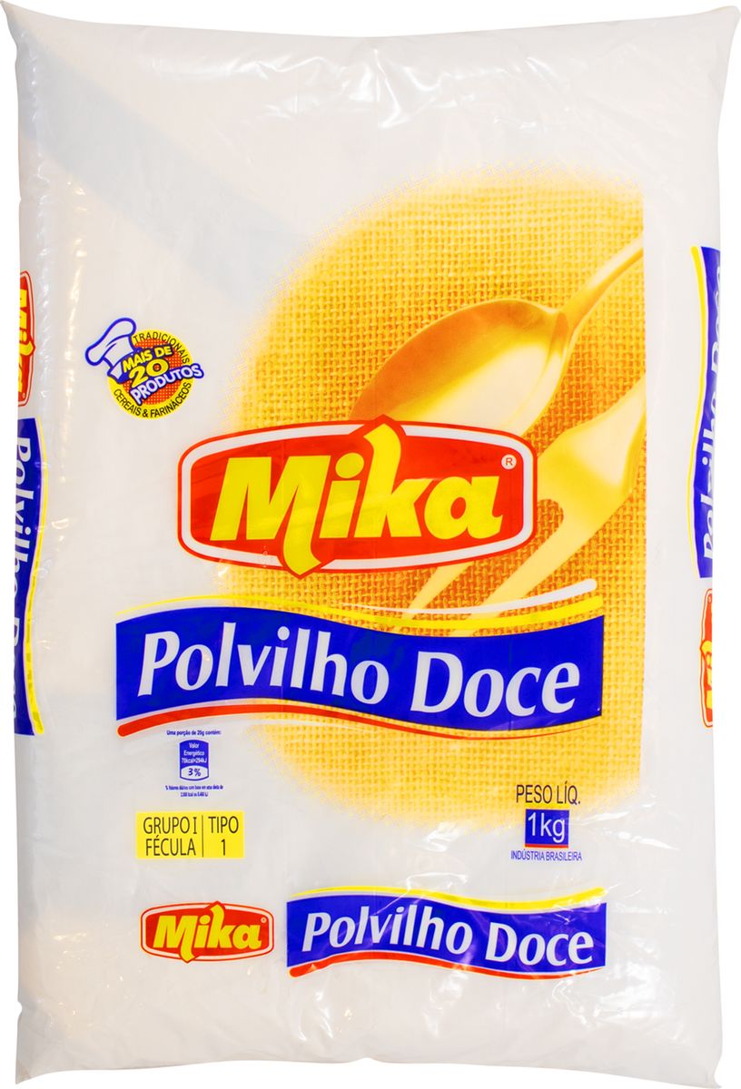Polvilho Doce Mika Pacote 1kg