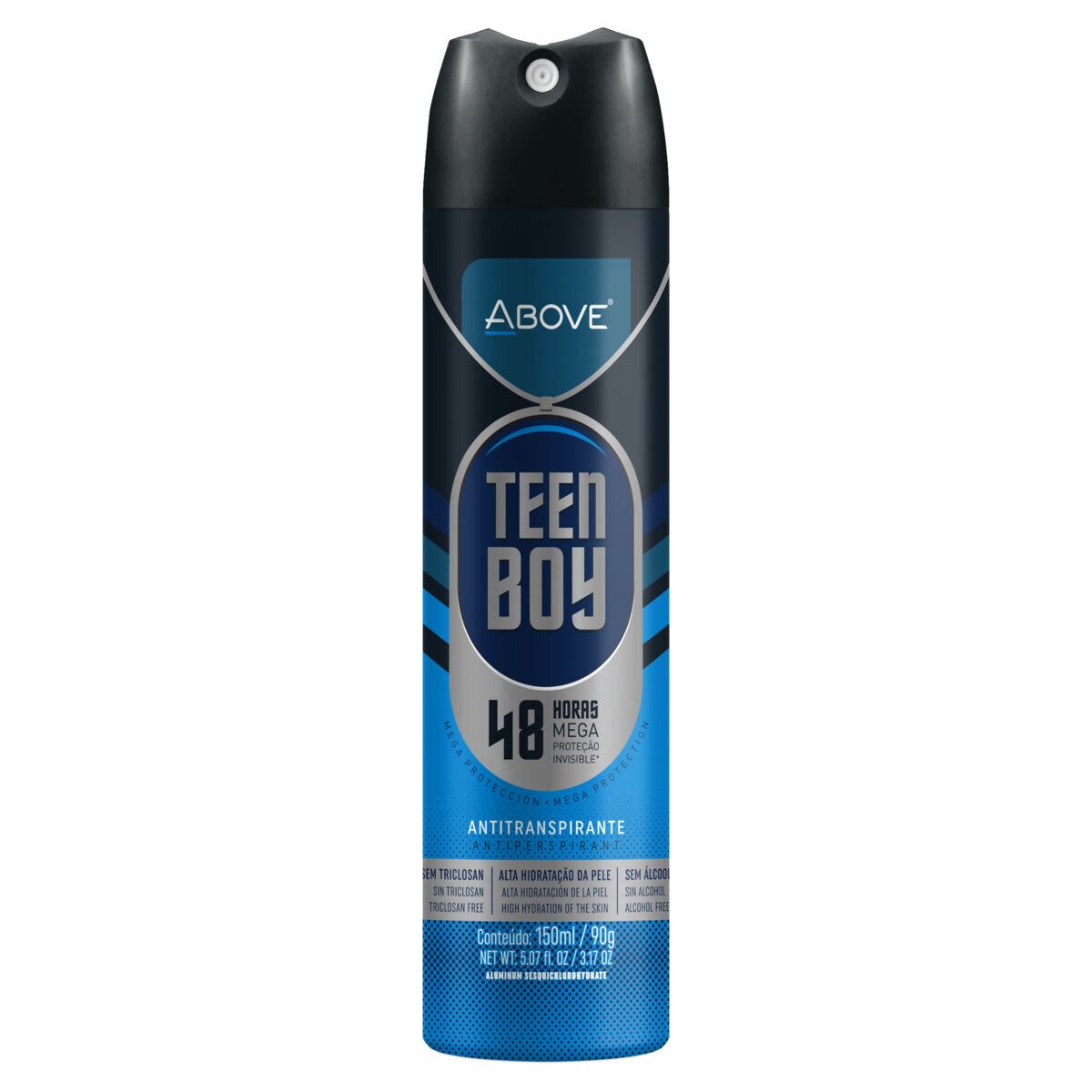Desodorante Aerossol Above Teen Boy 150ml image number 0