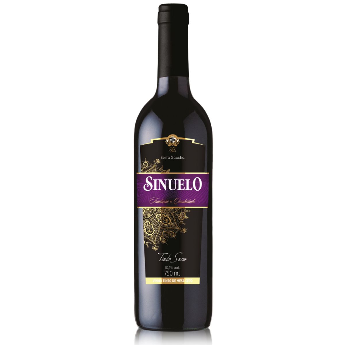 Vinho Tinto de Mesa Seco Sinuelo Garrafa 750ml