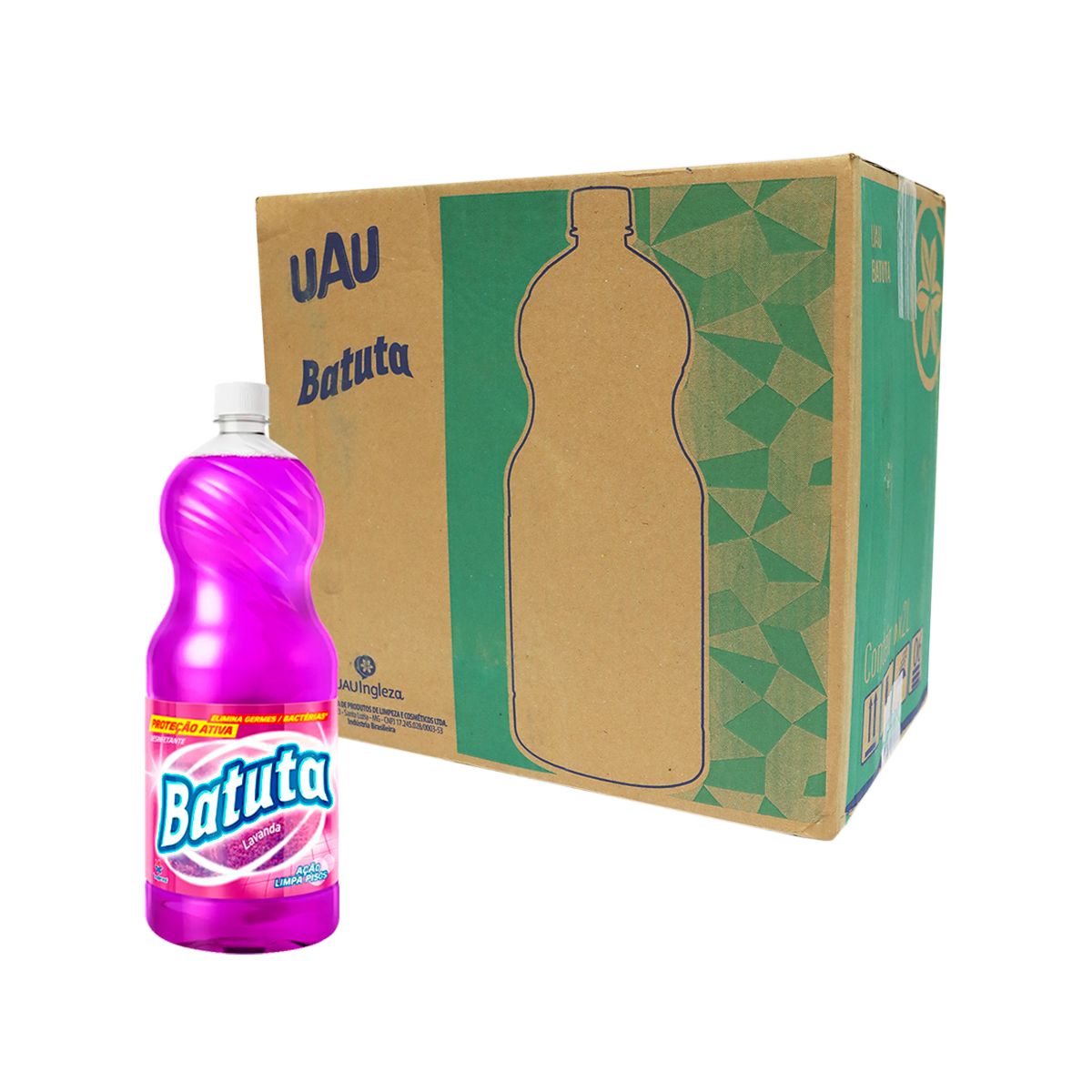 Desinfetante Batuta Lavanda 2L (Caixa com 6 und)