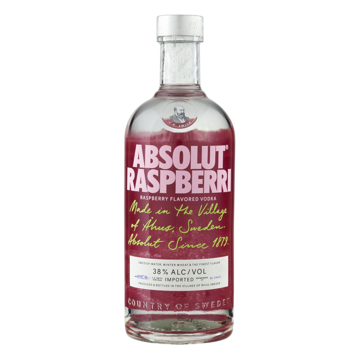 Vodka Absolut Raspberri 750ml image number 0