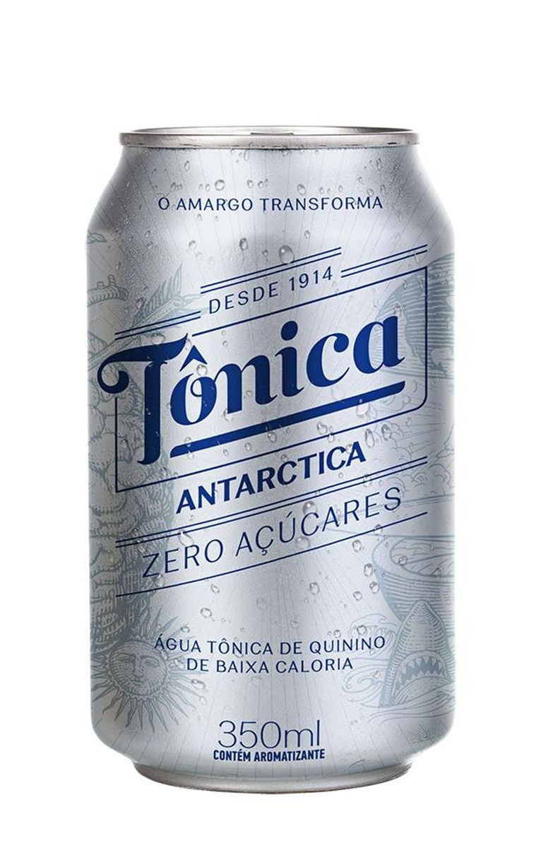 Água Tônica Antarctica Zero Açúcar Lata 350ML