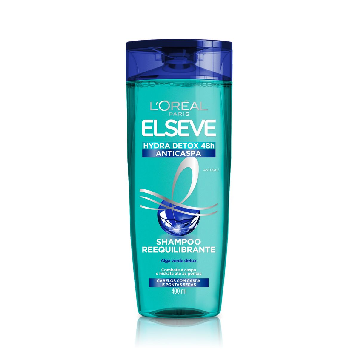 Shampoo Elseve Hydra-Detox Anti-Caspa 400ml