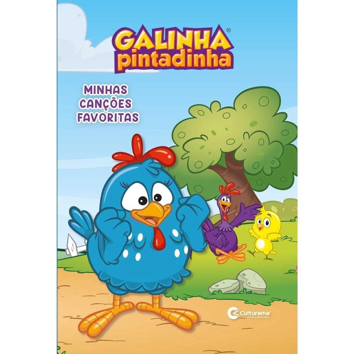 Livro Culturama Pop Galinha Pintadinho Minhas Canções Favoritas