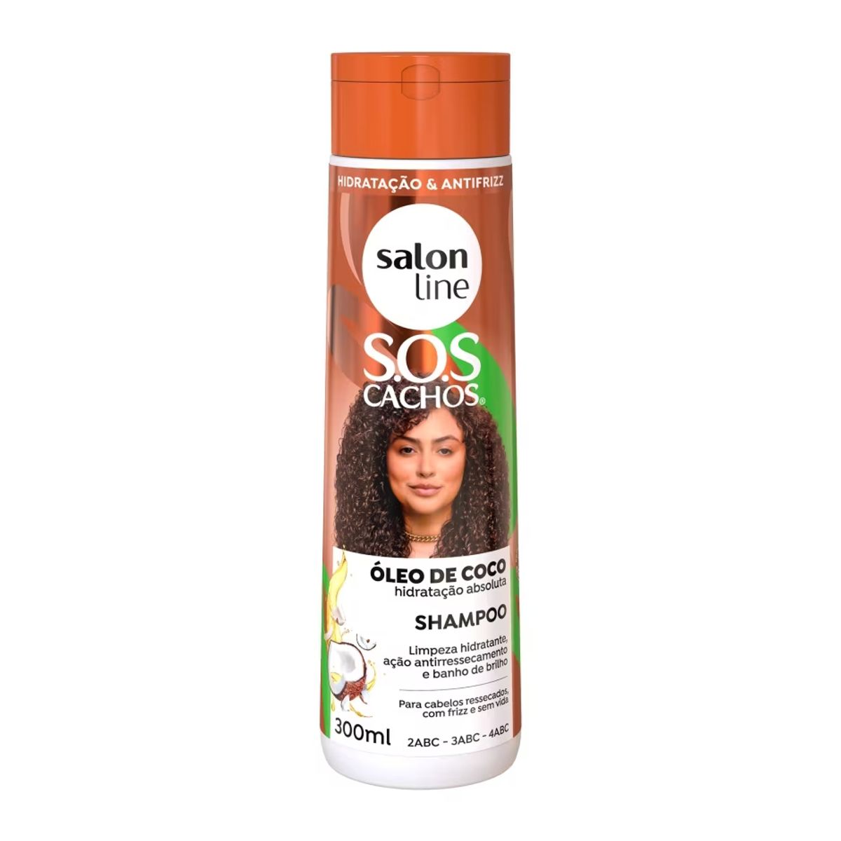 Shampoo  Salon Line SOS.Cachos Coco Tratamento Profundo 300ml