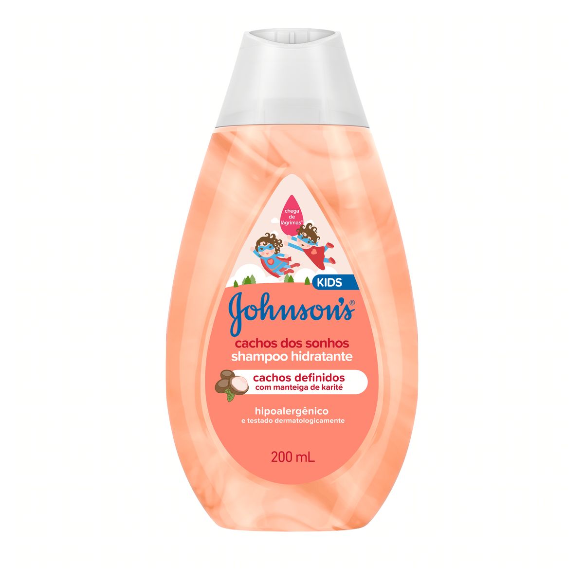 Shampoo Johnson's Cachos dos Sonhos 200 ml