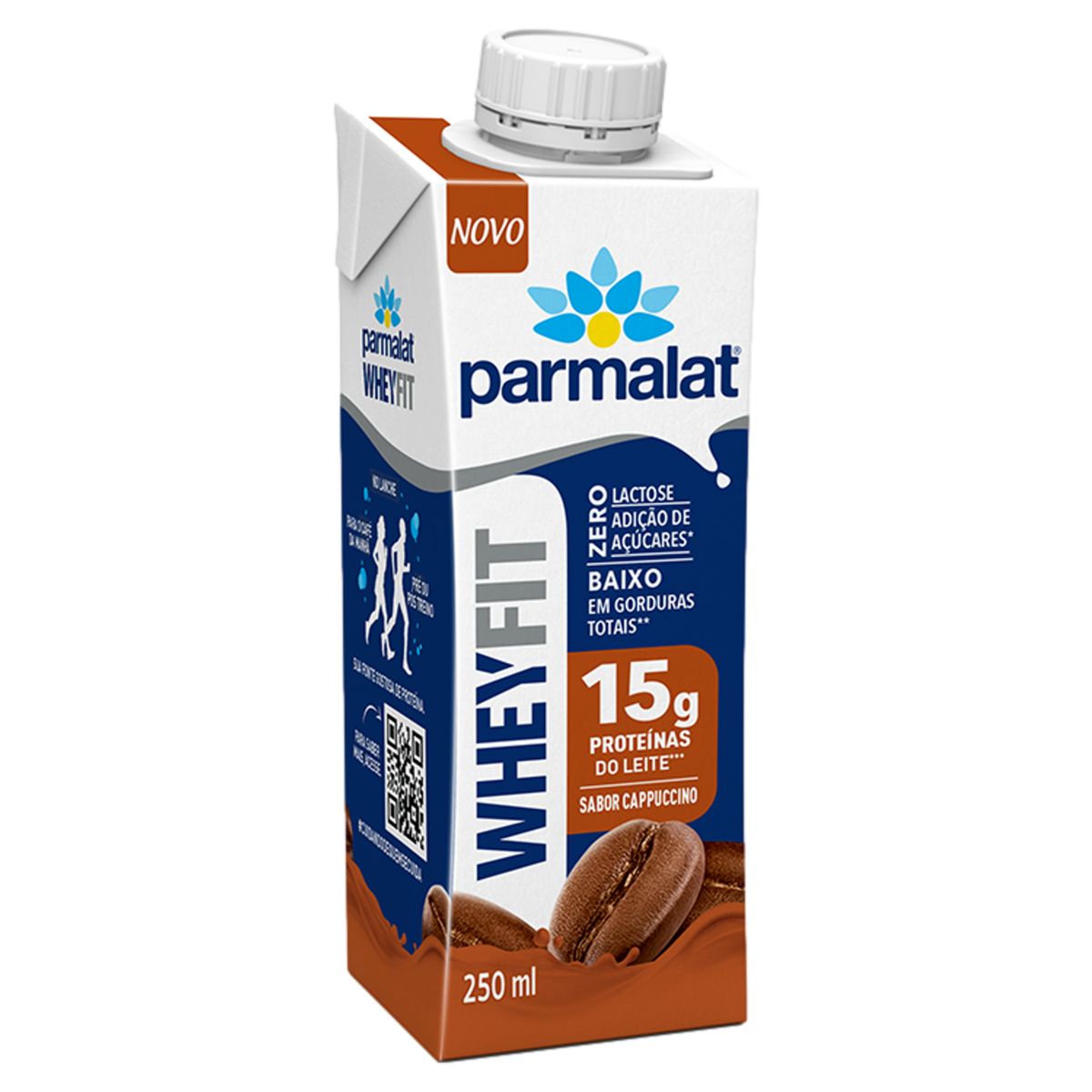 Bebida Láctea Parmalat Cappuccino Zero Lactose 250ml image number 0