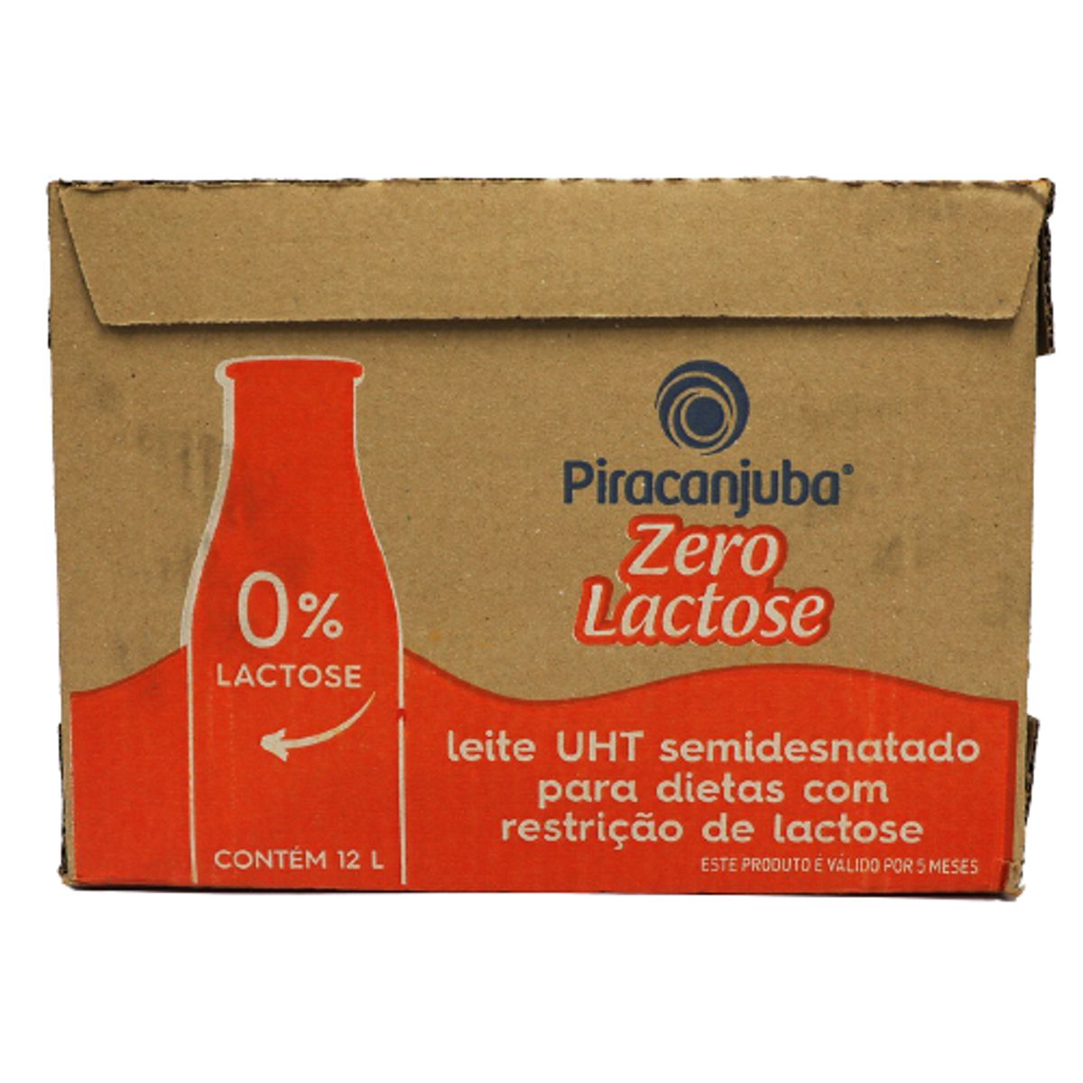Leite Piracanjuba UHT Zero Lactose 1l (Pack com 12 und) image number 0