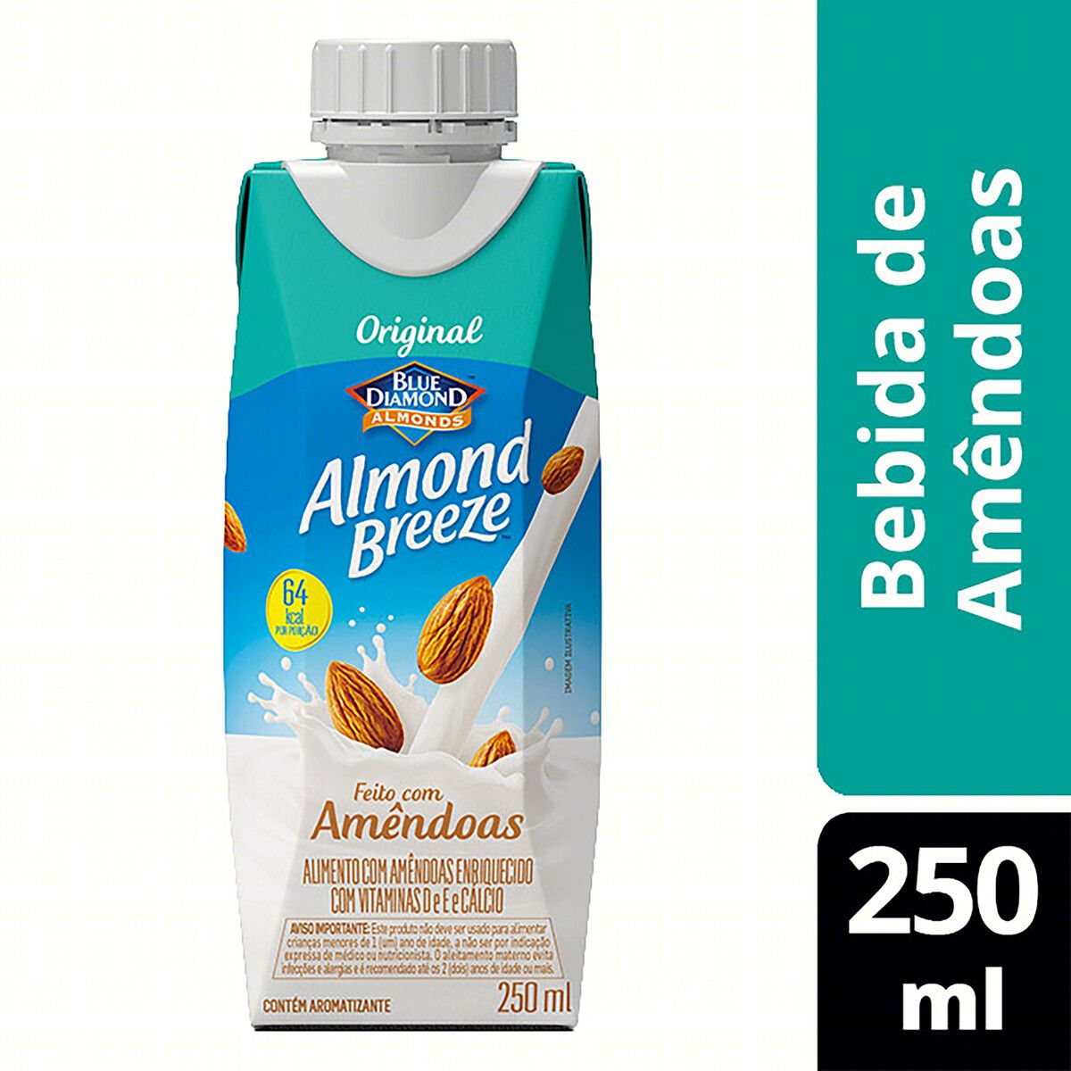 Alimento Almond Breeze com Amêndoas Original Caixa 250ml image number 1