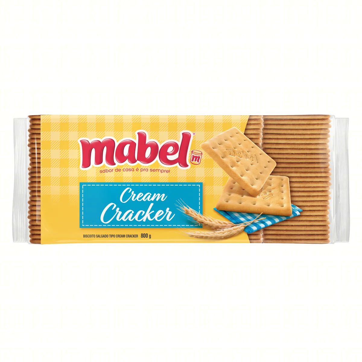 Biscoito Cracker Mabel Pacote 800g